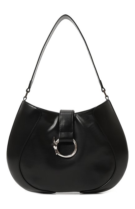 Женская сумка TRUSSARDI черного цвета по цене 26170 руб., арт. 75B01632-2P000320 | Фото 1