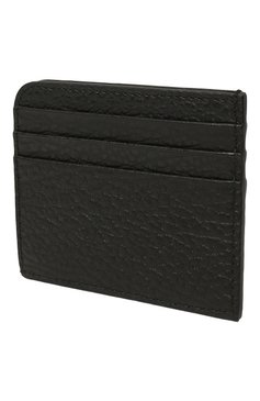Женский кожаный футляр для кредитных карт MAISON MARGIELA черного цвета, арт. SA3VX0007/P4455 | Фото 2 (Материал: Натуральная кожа)