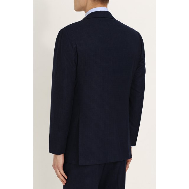 фото Шерстяной костюм-тройка kiton