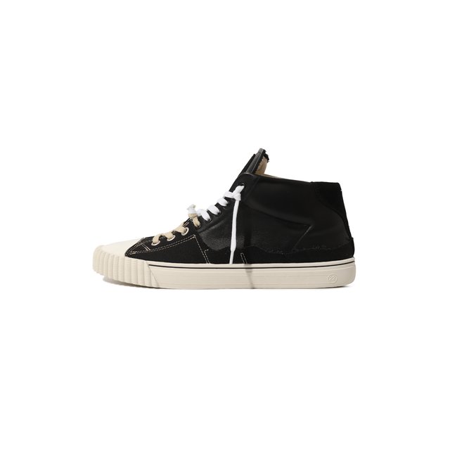 Комбинированные кеды Maison Margiela  S57WS0390/P5063 Фото 4