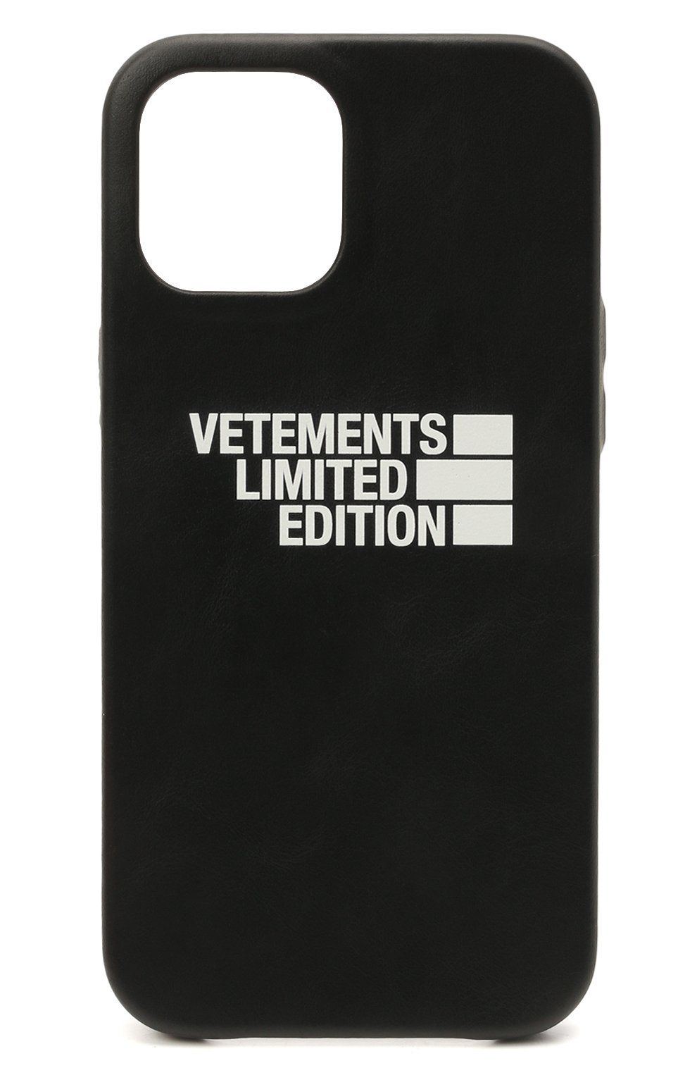 Чехол для iphone 12 pro max VETEMENTS черного цвета, арт. UE51SA170B 2471/M/BLACK NEXT PR0 MAX | Фото 1 (Материал: Пластик)