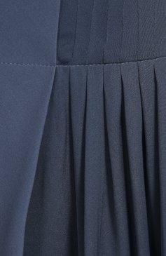 Женская юбка GIORGIO ARMANI серого цвета, арт. SAN13T/0A101 | Фото 4 (Материал внешний: Шелк; Материал внутренний: Не назначено; Женское Кросс-КТ: Юбка-одежда; Материал сплава: Проставлено; Материал подклада: Синтетический материал, Вискоза; Длина Ж (юбки, платья, шорты): Макси; Драгоценные камни: Проставлено)
