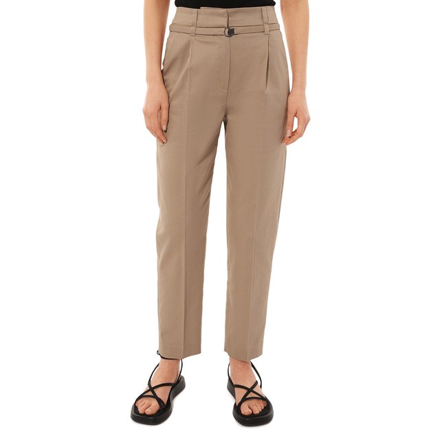 фото Хлопковые брюки brunello cucinelli