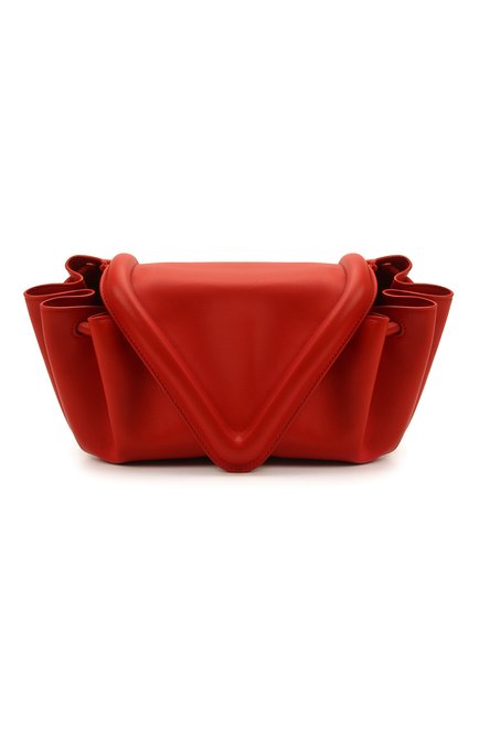 Женская сумка beak medium BOTTEGA VENETA красного цвета по цене 207500 руб., арт. 658523/VCP30 | Фото 1