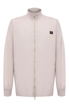 Мужской хлопковый кардиган PAUL&SHARK светло-бежевого цвета, арт. 21411715/IAH/3XL-6XL | Фото 1 (Мужское Кросс-КТ: Кардиган-одежда; Рукава: Длинные; Длина (для топов): Удлиненные; Материал внешний: Хлопок; Размерность: Маломерит; Стили: Кэжуэл)