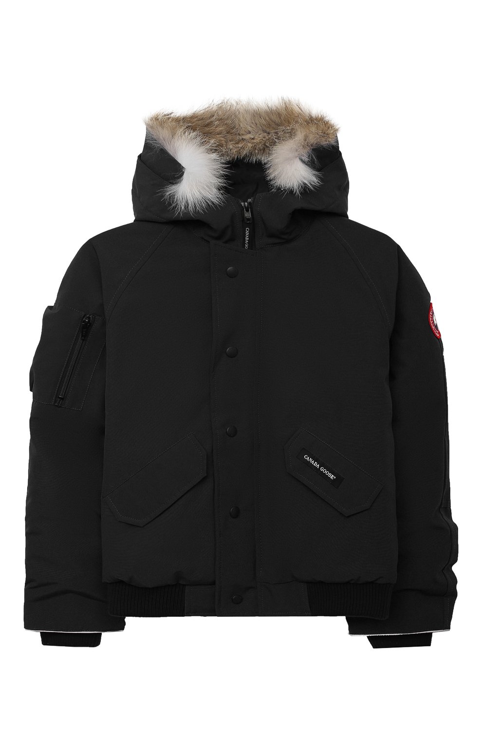 Пуховая куртка Rundle с меховой отделкой на капюшоне Canada Goose