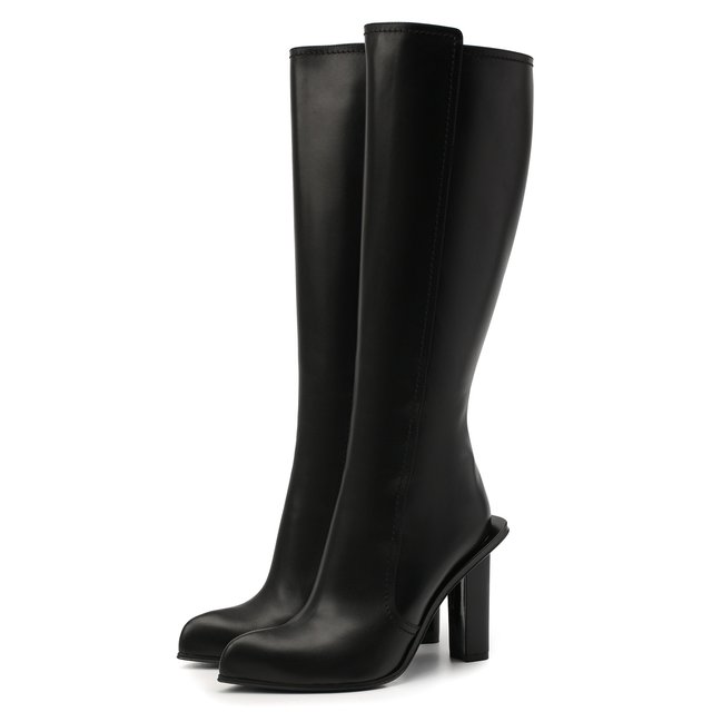 фото Кожаные сапоги alexander mcqueen