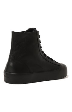 Мужские кожаные ботинки VIC MATIE черного цвета, арт. 1C6254U_B30C070101 | Фото 5 (Мужское Кросс-КТ: Ботинки-обувь; Материал внутренний: Натуральная кожа, Текстиль; Материал утеплителя: Без утеплителя; Подошва: Массивная)