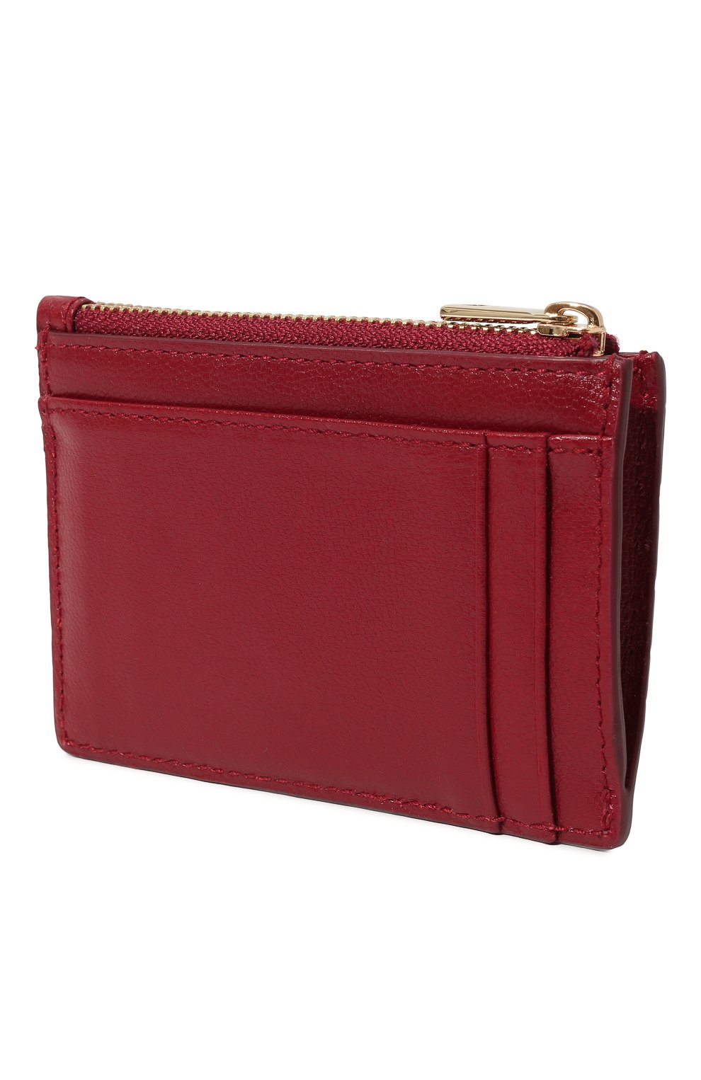 Женский кожаный футляр для кредитных карт FURLA красного цвета, арт. WP00285/BX1124 | Фото 2 (Материал: Натуральная кожа)