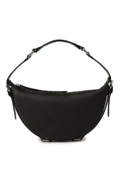 Женская сумка gib BY FAR черного цвета, арт. 22PFGIBSBLCFGMED | Фото 1 (Сумки-технические: Сумки top-handle; Материал: Натуральная кожа; Материал сплава: Проставлено; Драгоценные камни: Проставлено)