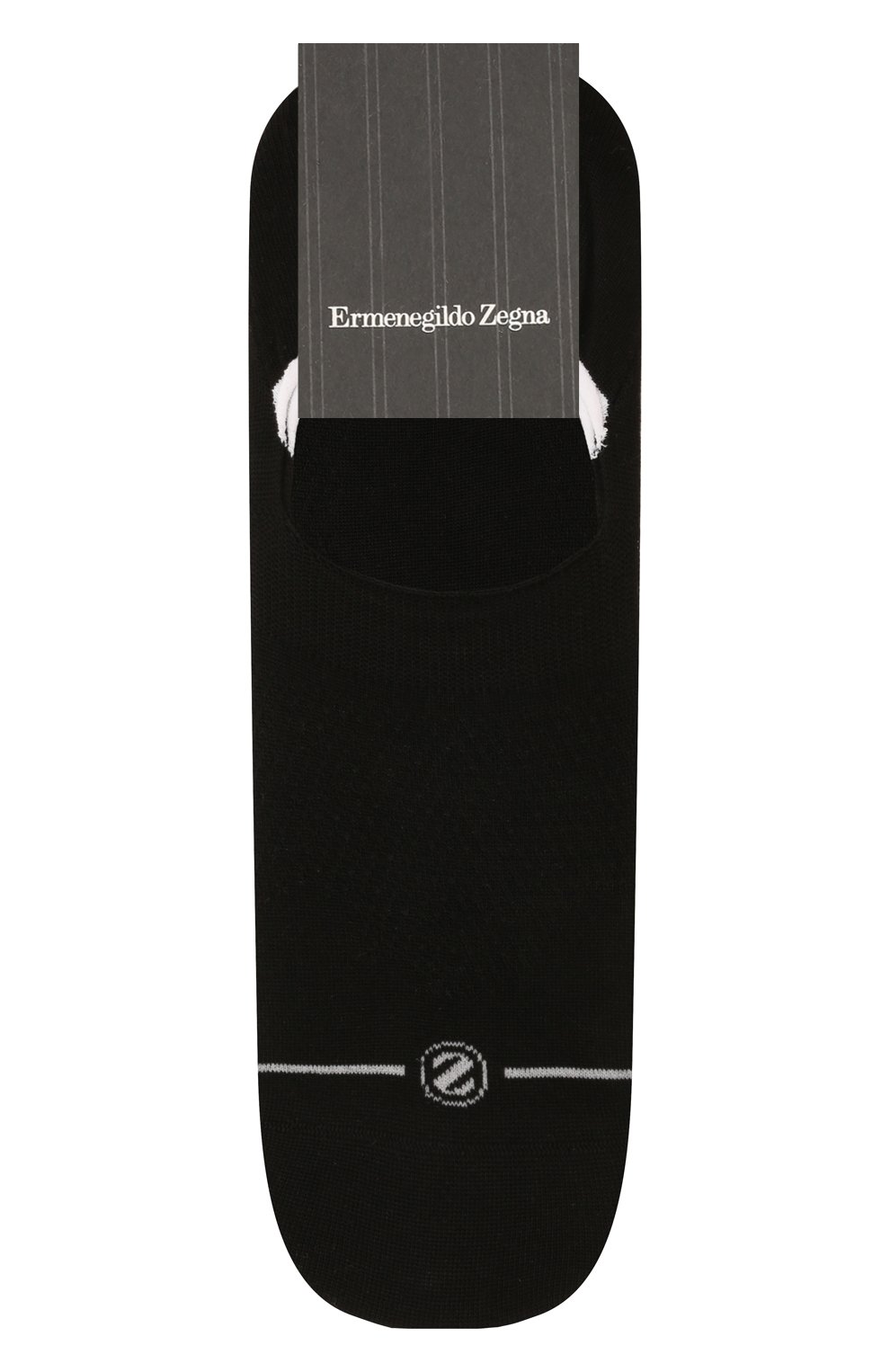 Мужские подследники ERMENEGILDO ZEGNA черного цвета, арт. N5V044540 | Фото 1 (Кросс-КТ: бельё; Материал внешний: Лиоцелл, Растительное волокно)