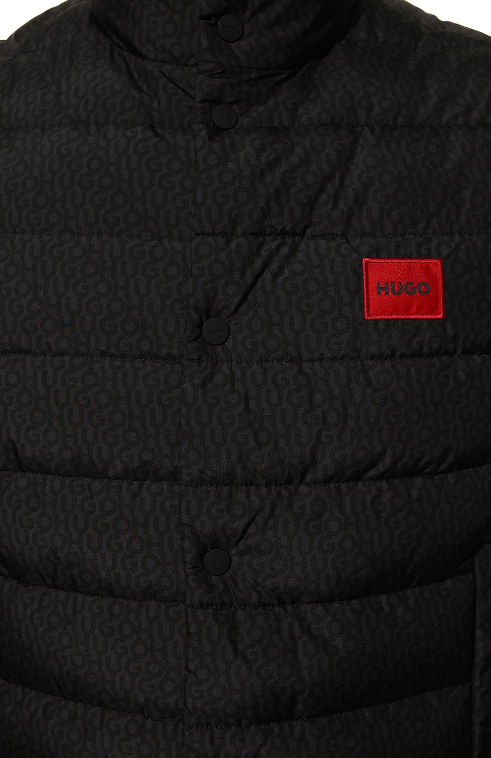 Утепленный жилет HUGO 50471364, цвет чёрный, размер 44 - фото 5