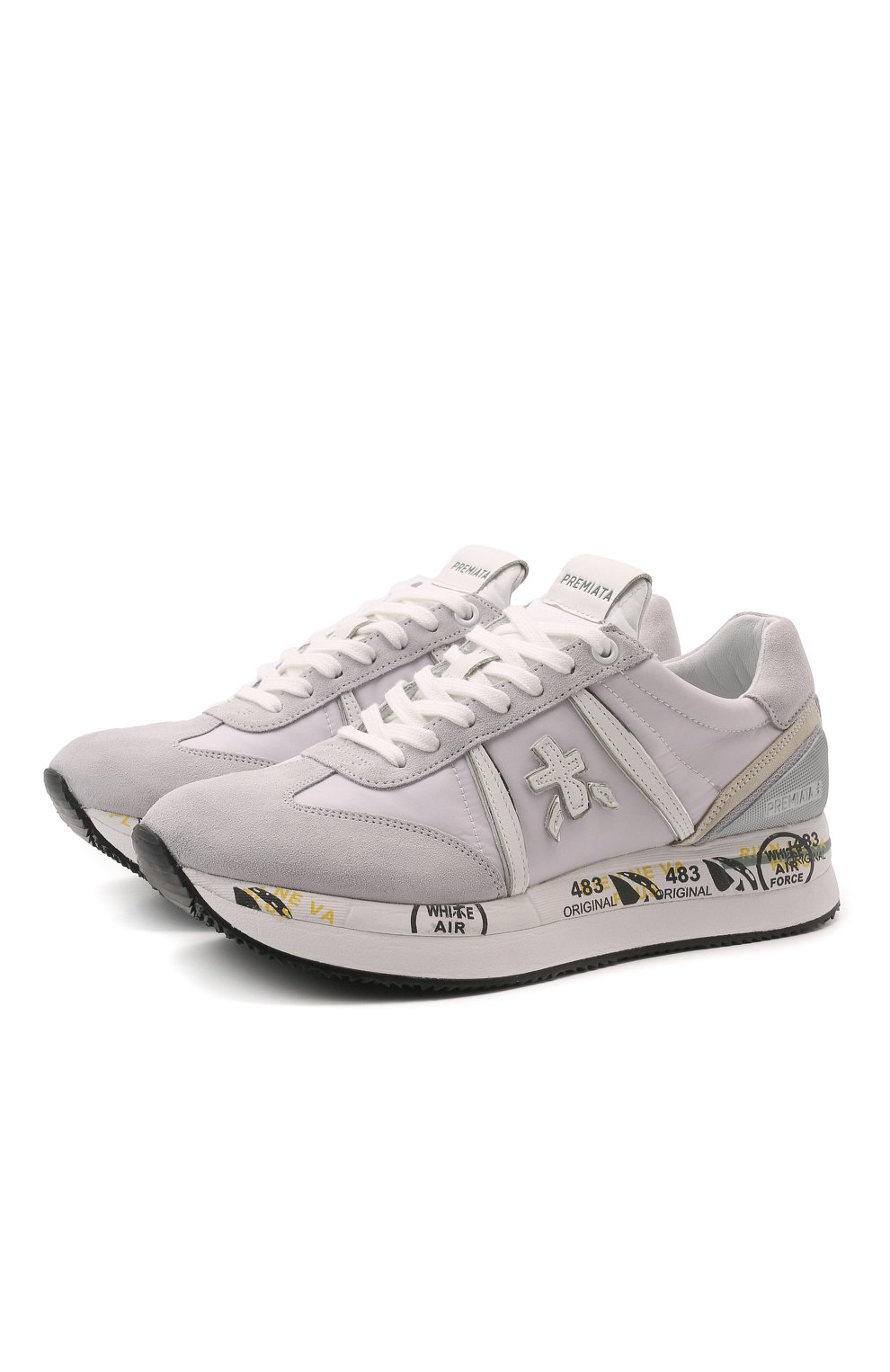 Комбинированные кроссовки Conny Premiata C0NNY/VAR5616, цвет серый, размер 41 C0NNY/VAR5616 - фото 1