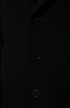 Мужской шерстяное пальто HARRIS WHARF LONDON черного цвета, арт. C9123MLC | Фото 5 (Материал внешний: Шерсть; Рукава: Длинные; Длина (верхняя одежда): До колена; Материал сплава: Проставлено; Нос: Не проставлено; Стили: Классический; Драгоценные камни: Проставлено; Мужское Кросс-КТ: пальто-верхняя одежда)