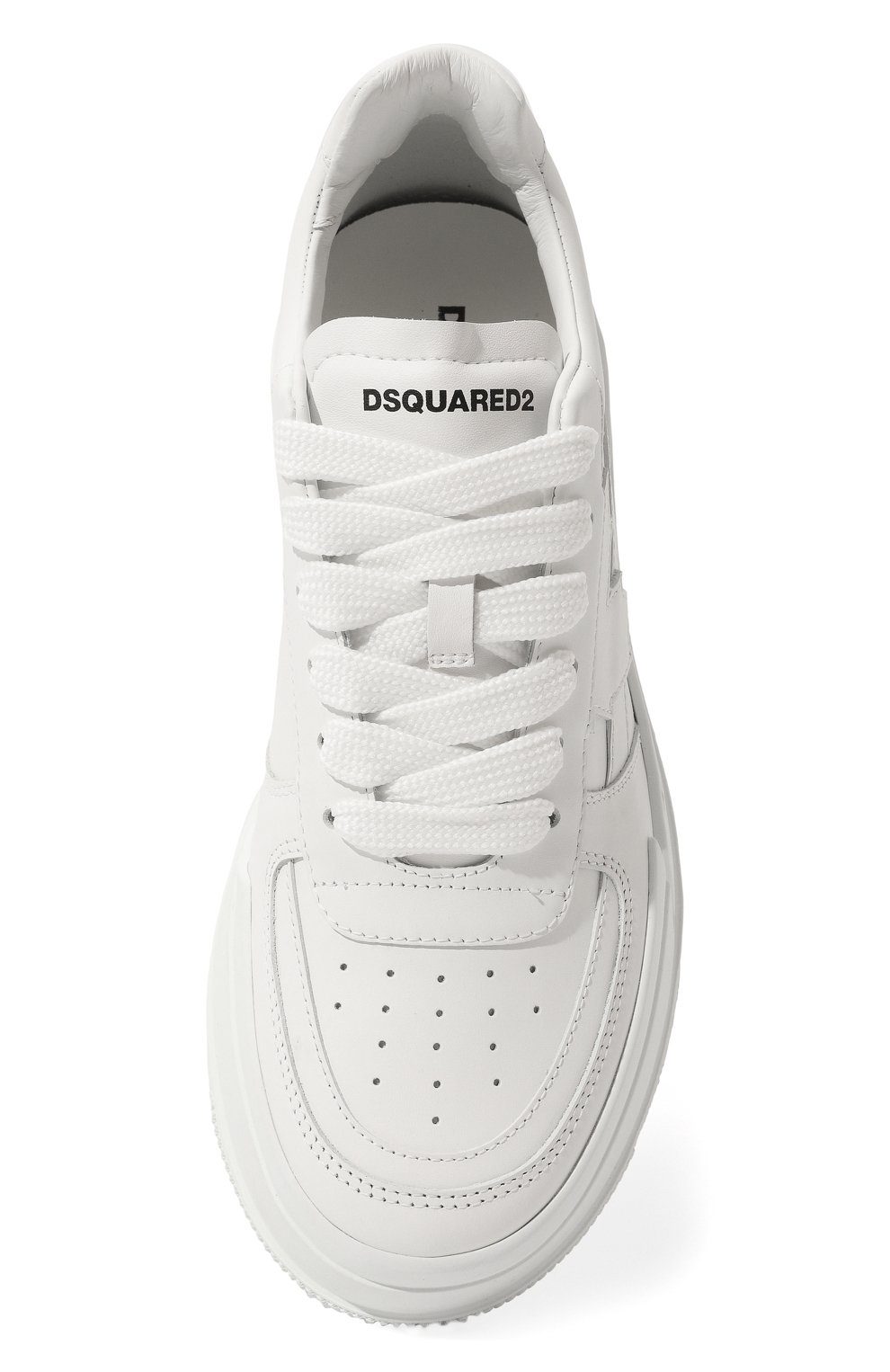 Кожаные кеды Dsquared2  SNW0188 01500001 Фото 6