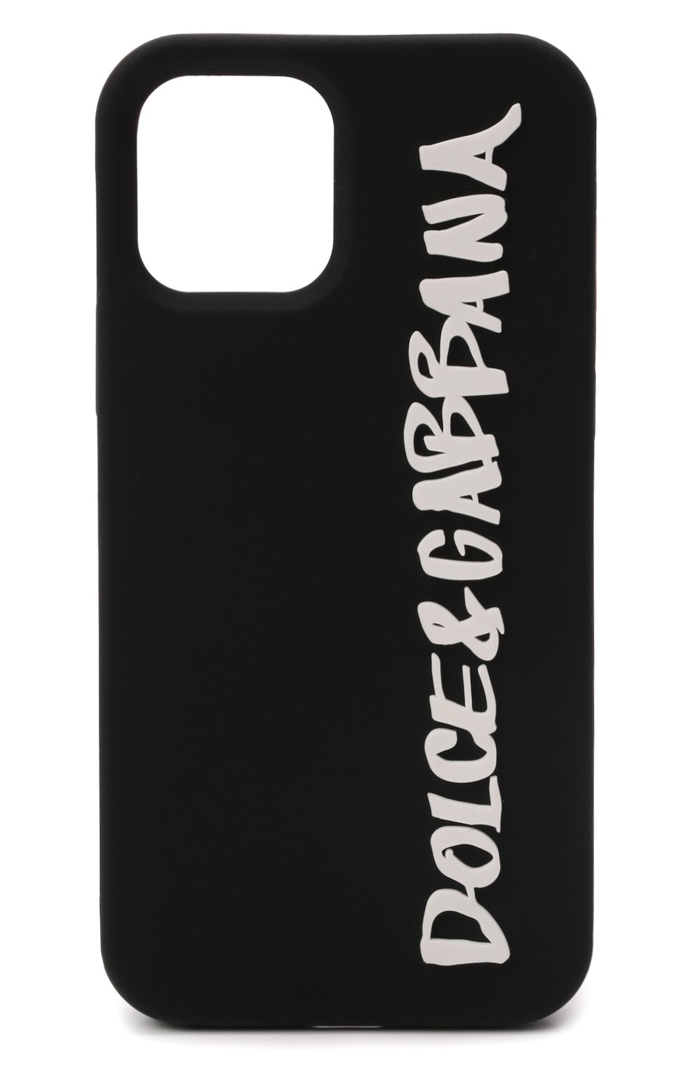 Чехол для iphone 12/12 pro DOLCE & GABBANA черного цвета, арт. BP2907/A0977 | Фото 1 (Материал: Пластик)