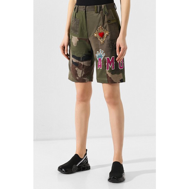 фото Хлопковые шорты dolce & gabbana