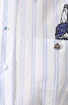 Женское платье с поясом WEILL голубого цвета, арт. 107116 | Фото 5 (Рукава: Длинные; Материал внутренний: Не назначено; Случай: Повседневный; Материал сплава: Проставлено; Материал внешний: Хлопок, Вискоза; Длина Ж (юбки, платья, шорты): Миди; Драгоценные камни: Проставлено; Женское Кросс-КТ: Платье-одежда; Статус проверки: Проверена категория)