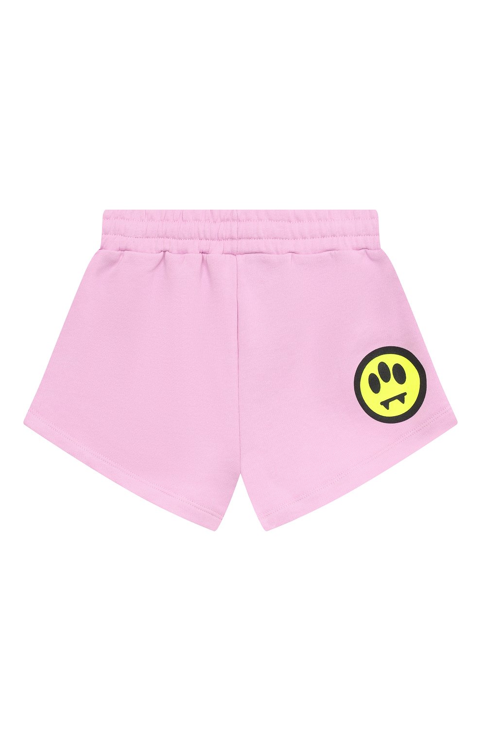Детские хлопк овые шорты BARROW розового цвета, арт. 033042 | Фото 2 (Случай: Повседневный; Материал сплава: Проставлено; Нос: Не проставлено; Материал внешний: Хлопок)