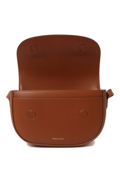 Женская сумка swing FRENZLAUER коричневого цвета, арт. SWING | Фото 6 (Сумки-технические: Сумки через плечо; Материал: Натуральная кожа; Ремень/цепочка: На ремешке; Размер: small)