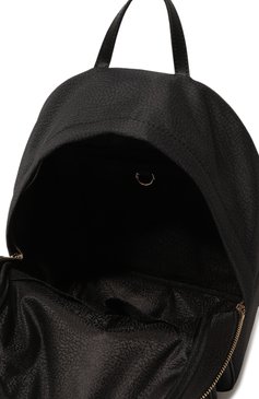 Женский рюкзак portrait medium BORBONESE черного цвета, арт. 933028 | Фото 5 (Размер: medium; Материал сплава: Проставлено; Ремень/цепочка: На ремешке; Материал: Текстиль; Драгоценные камни: Проставлено; Стили: Кэжуэл)
