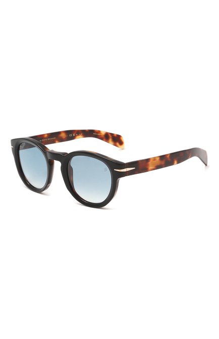 Мужские солнцезащитные очки DAVID BECKHAM синего цвета, арт. DB7041 WR7 | Фото 1 (Кросс-КТ: С/з-мужское; Оптика Гендер: оптика-мужское)