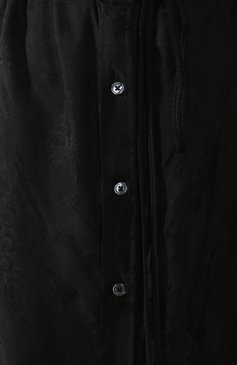 Женская юбка ANN DEMEULEMEESTER черного цвета, арт. 1901-1604-P-138-098 | Фото 5 (Материал внешний: Купро, Растительное волокно; Длина Ж (юбки, платья, шорты): Миди; Статус проверки: Проверено, Проверена категория)