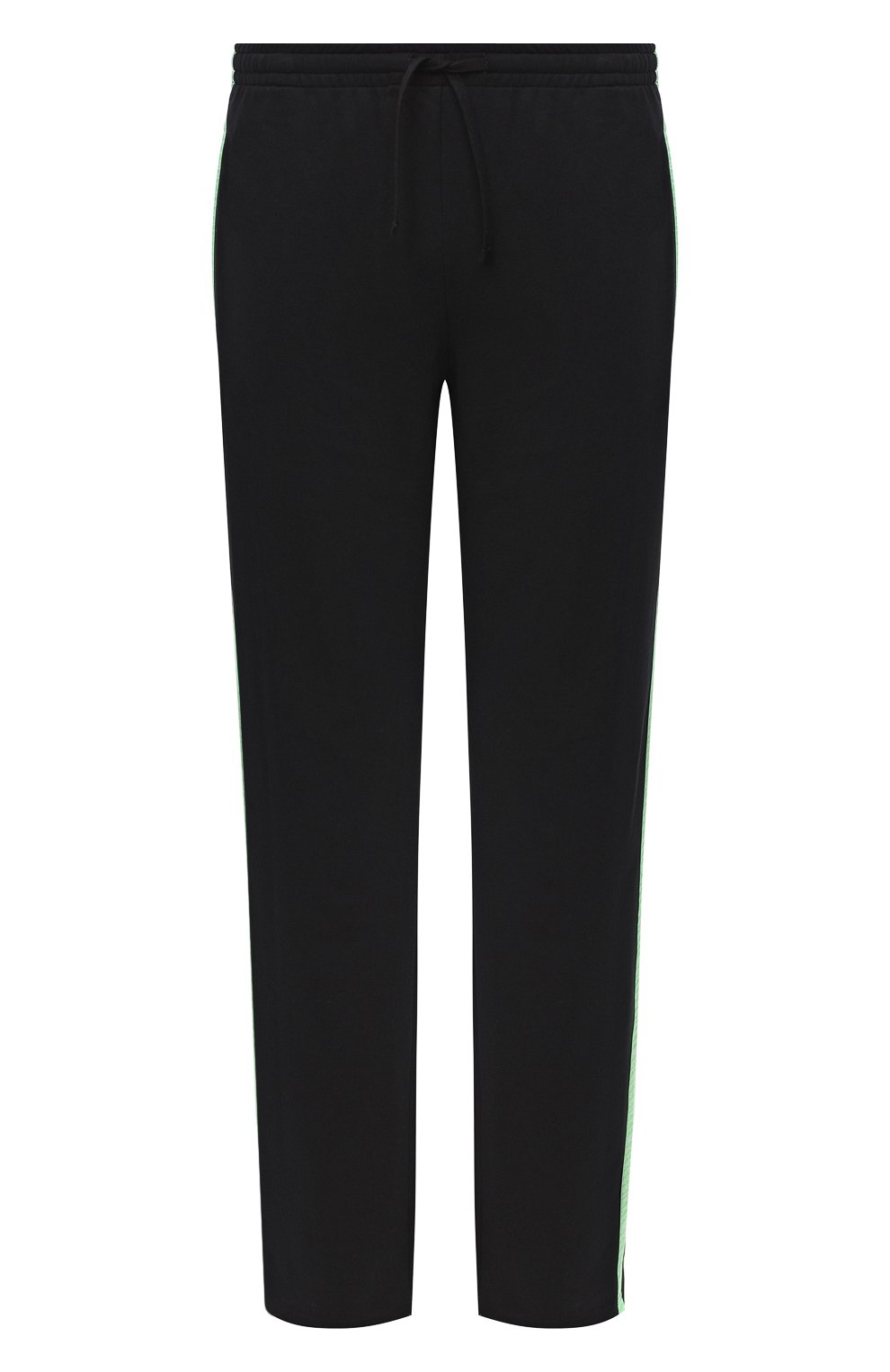 Мужские хлопковые брюки DIRK BIKKEMBERGS черного цвета, арт. VBKT04856 | Фото 1 (Длина (брюки, джинсы): Стандартные; Случай: Повседневный; Материал внешний: Хлопок)