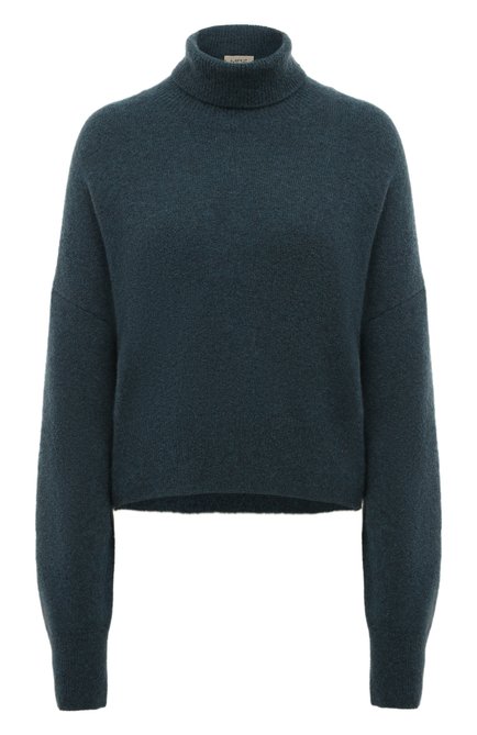 Женский свитер из кашемира и шелка MRZ бирюзового цвета по цене 77350 руб., арт. FW23-0170 | Фото 1