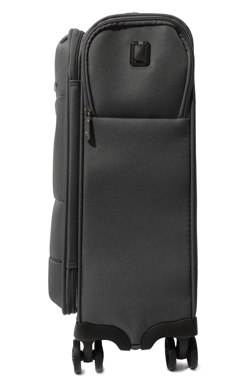Мужской текстильный дорожный чемодан sidetrack small RONCATO серого цвета, арт. 41528322 | Фото 3 (Материал: Текстиль; Размер: large; Ограничения доставки: oversized)