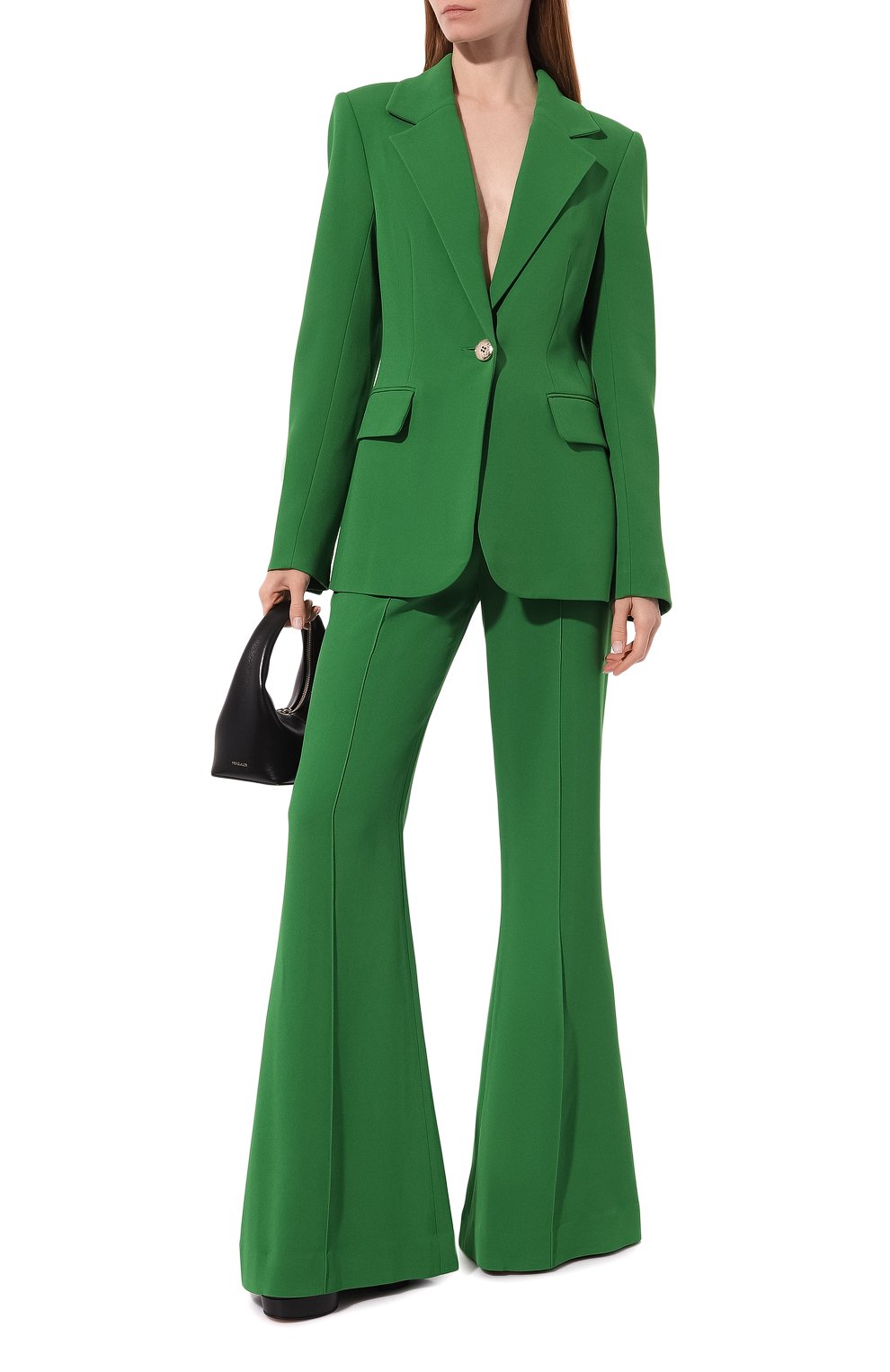 Зеленые брюки: с чем носить