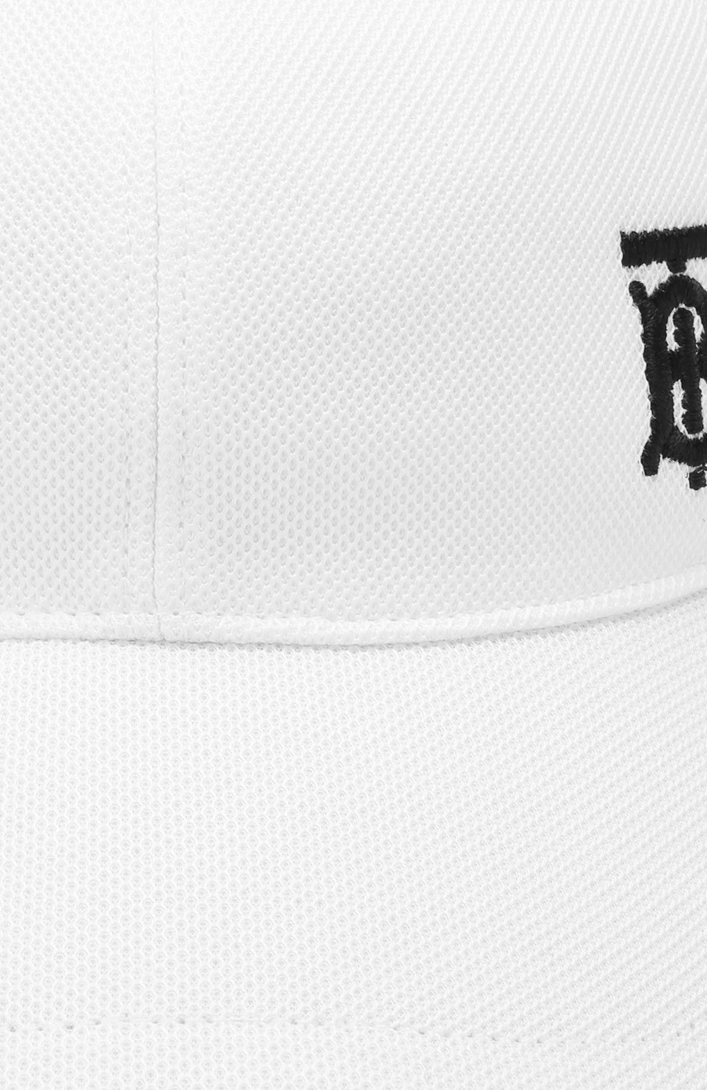 Женская хлопковая бейсболка BURBERRY белого цвета, арт. 8015883 | Фото 3 (Материал: Текстиль, Хлопок; Статус проверки: Проверена категория)