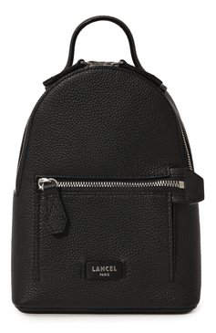 Женский рюкзак ninon LANCEL черного цвета, арт. A12092 | Фото 1 (Материал: Натуральная кожа; Размер: small; Стили: Кэжуэл)