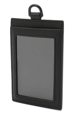 Мужской кожаный футляр для кредитных карт ALEXANDER MCQUEEN черного цвета, арт. 625527/1NT4B | Фото 7 (Материал: Натуральная кожа)