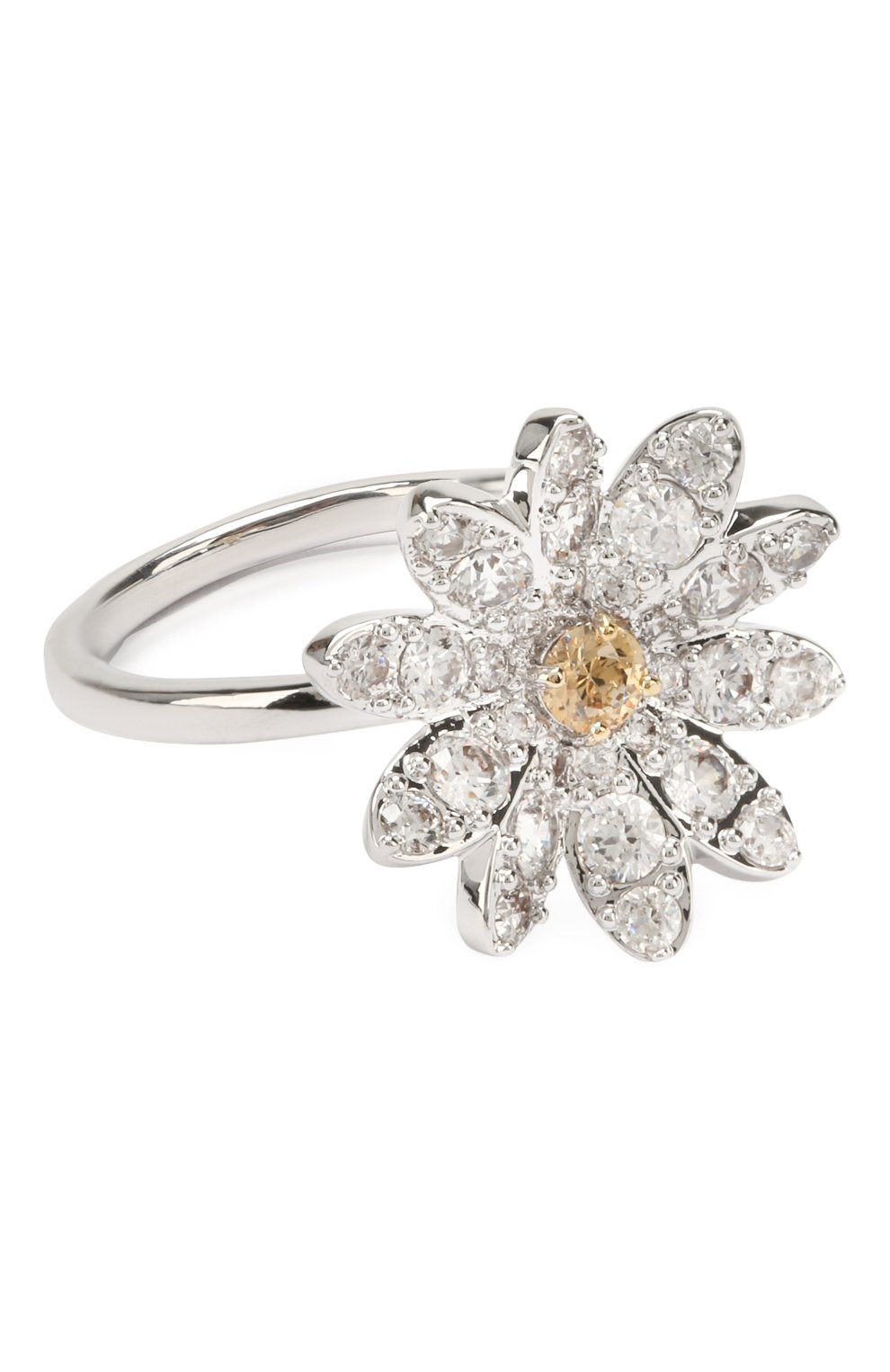 Женское набор колец eternal flower SWAROVSKI серебряного цвета, арт. 5512661 | Фото 4 (Материал: Металл)