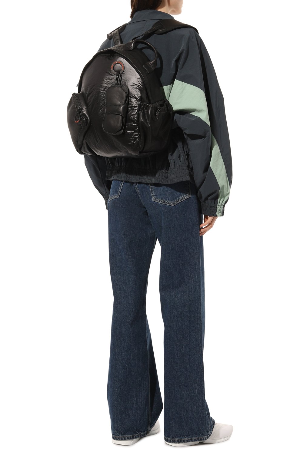 Женский рюкзак nemesi VIC MATIE черного цвета, арт. 1A0130TC999BFGB001 | Фото 7 (Стили: Спорт; Размер: large)