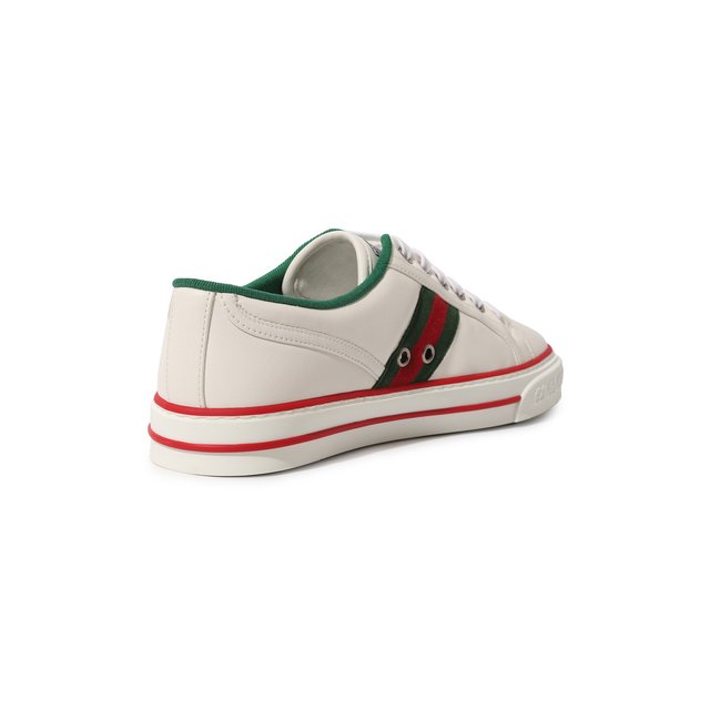 Кожаные кеды Tennis 1977 Gucci  645979 17L10 Фото 5