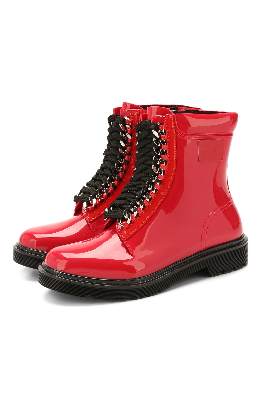 Женские красные резиновые ботинки CASADEI купить в интернет-магазине ЦУМ,арт. 2R125N0201D00CC3606