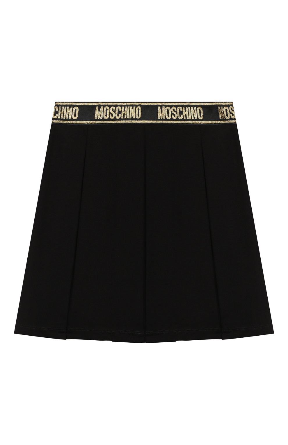 Юбка для девочки из вискозы Moschino HDJ021/LJA00/4A-8A Фото 2