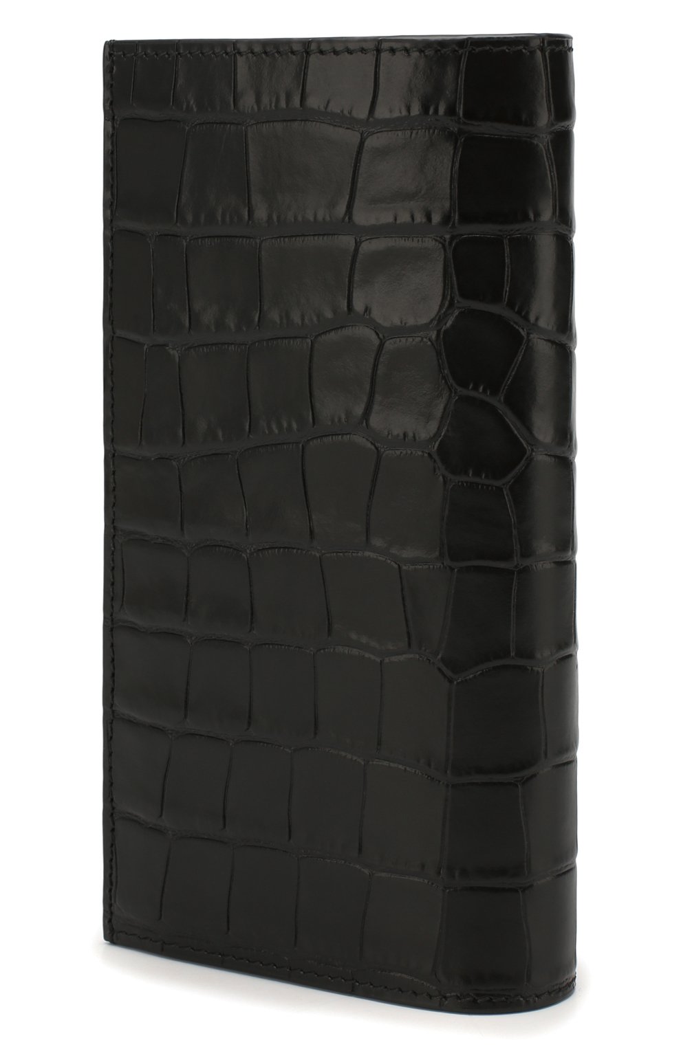 Мужской кожаное портмоне ALEXANDER MCQUEEN черного цвета, арт. 550860/DZT0Y | Фото 2 (Материал: Натуральная кожа)