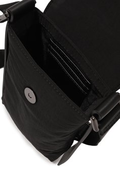 Мужская текстильная сумка EMPORIO ARMANI черного цвета, арт. Y4R452/Y701J | Фото 5 (Материал сплава: Проставлено; Размер: mini; Ремень/цепочка: На ремешке; Материал: Текстиль; Драгоценные камни: Проставлено)