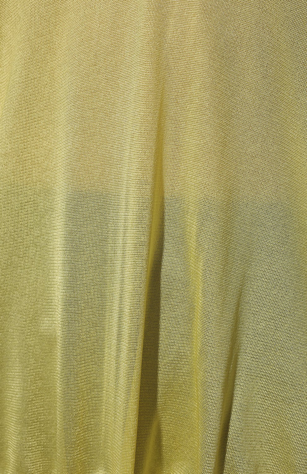 Женский пуловер из вискозы TOM FORD желтого цвета, арт. MAK1152-YAX413 | Фото 5 (Рукава: Длинные; Региональные ограничения белый список (Axapta Mercury): Не проставлено; Длина (для топов): Стандартные; Материал сплава: Проставлено; Нос: Не проставлено; Материал внешний: Вискоза; Женское Кросс-КТ: Пуловер-одежда; Драгоценные камни: Проставлено; Стили: Романтичный)