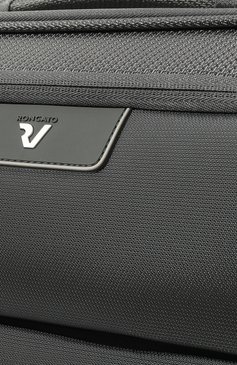 Мужской текстильный дорожный чемодан joy small RONCATO серого цвета, арт. 41620322 | Фото 2 (Материал: Текстиль; Размер: large; Ограничения доставки: oversized)
