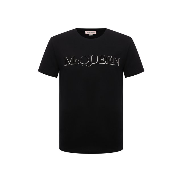 фото Хлопковая футболка alexander mcqueen