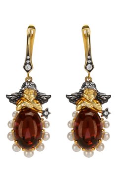 Женские серьги cupids QUEENSBEE золотого цвета, арт. 202358/14,93 | Фото 1 (Региональные ограничения белый список (Axapta Mercury): RU; Статус проверки: Проверено, Проверена категория)