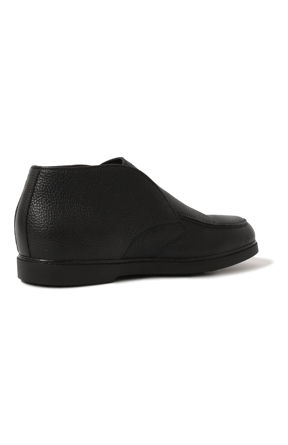 Мужские кожаные ботинки DOUCAL'S черного цвета, арт. DU2654ED0-UM019NN00 | Фото 5 (Материал утеплителя: Натуральный мех; Мужское Кросс-КТ: Ботинки-обувь, зимние ботинки; Региональные ограничения белый список (Axapta Mercury): RU; Подошва: Плоская; ширина носка стельки: 8,9, 9, 9,1, 9,2, 9,3, 9,6; высота каблука: 2,5, 2,6; толщина подошвы: 1,8, 1,9)