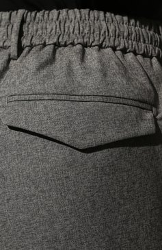 Мужские брюки-карго из шерсти и хлопка ANDREA CAMPAGNA серого цвета, арт. SUB/GB1866 | Фото 5 (Силуэт М (брюки): Карго; Материал внешний: Шерсть, Хлопок; Длина (брюки, джинсы): Стандартные; Случай: Повседневный; Материал подклада: Купро; Стили: Кэжуэл)