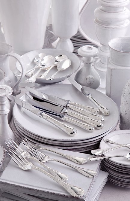 Ложка для завтрака marly silver plated CHRISTOFLE серебряного цвета, арт. 00038008 | Фото 2 (Ограничения доставки: fragile-2)