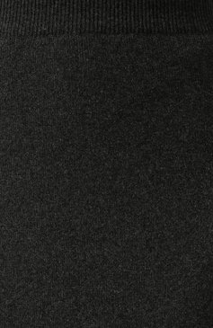 Женская кашемировая юбка LORO PIANA темно-серого цвета, арт. FAI8078 | Фото 5 (Материал внешний: Шерсть, Кашемир; Кросс-КТ: Трикотаж; Женское Кросс-КТ: Юбка-одежда; Длина Ж (юбки, платья, шорты): Миди; Статус проверки: Проверено, Проверена категория; Стили: Кэжуэл)
