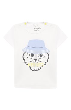 Детский комплект из футболки и шорт KENZO разноцветного цвета, арт. KQ99503 | Фото 2 (Кросс-КТ НВ: Костюм; Материал внешний: Хлопок; Ростовка одежда: 12 мес | 80 см)
